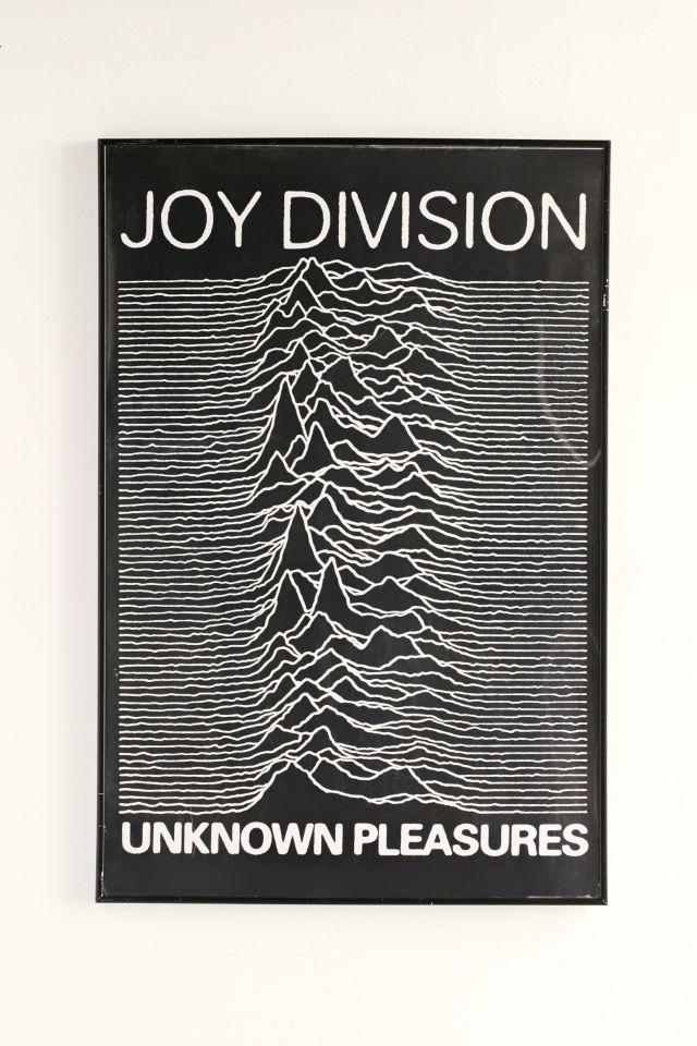 Joy Division Unknown Pleasures Poster #1