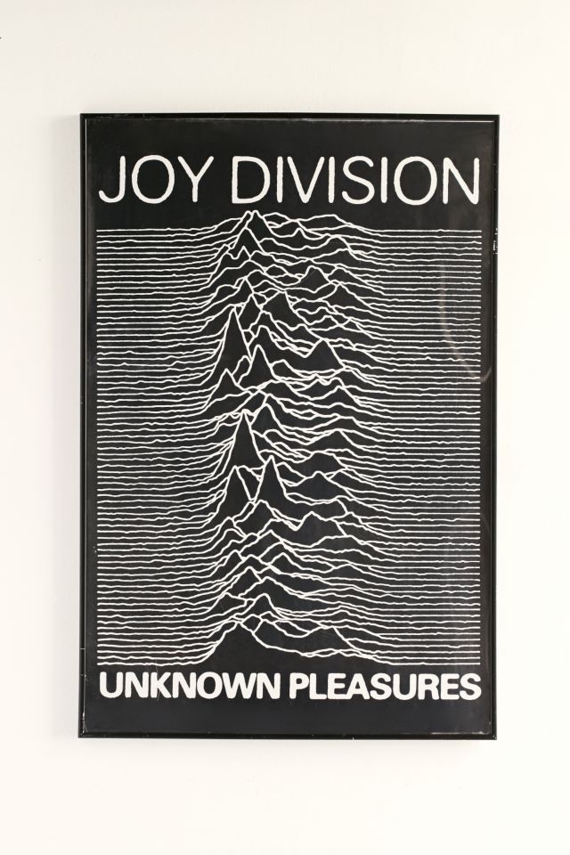 Joy Division Unknown Pleasures Poster