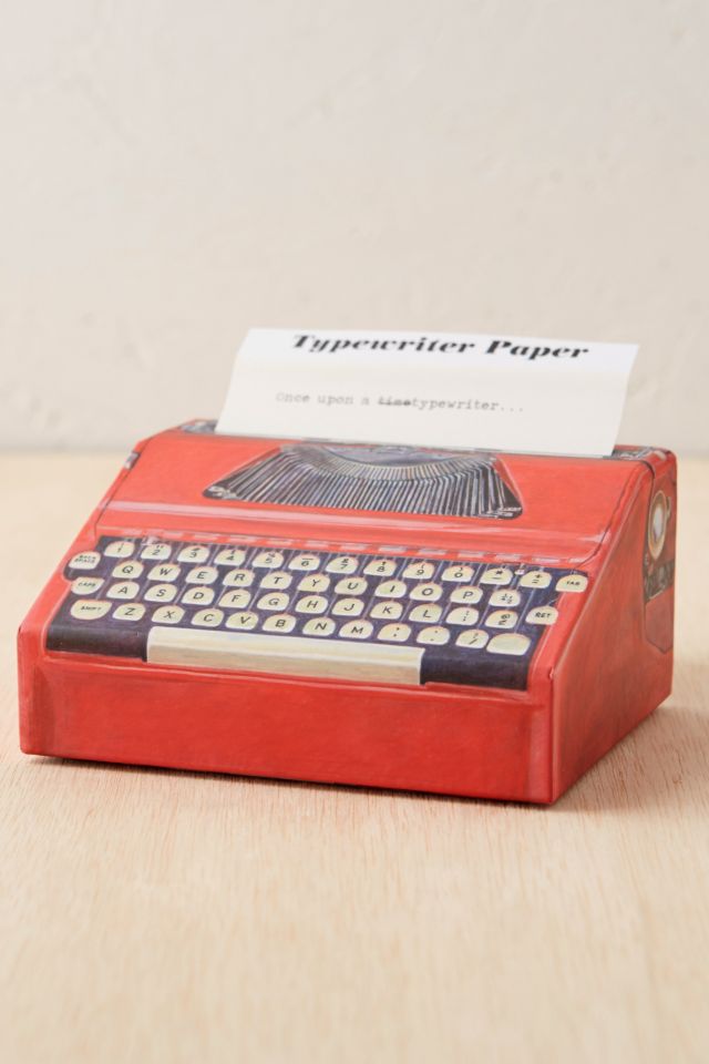 Typewriter Memo Pad #1