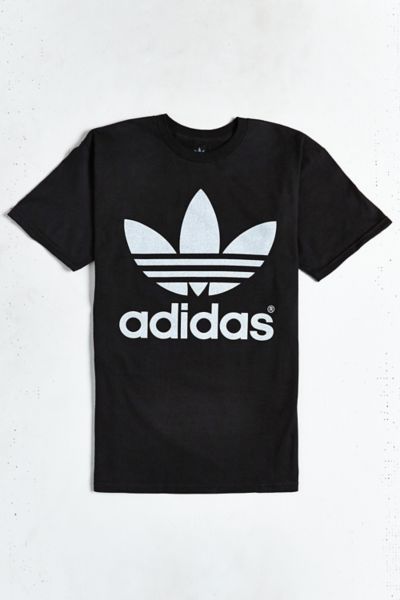 adidas Originals Mirror Trefoil Tee | Urban Outfitters