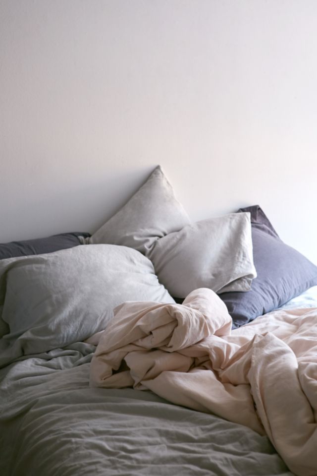 Assembly Home Linen Blend Duvet Cover - Charcoal #5