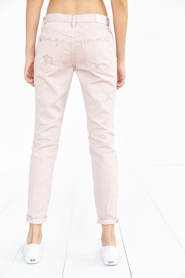 Jeans étroit déchiré à coupe masculine BDG #4
