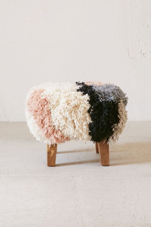 Shaggy Ottoman #3