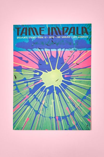 Kii Arens Tame Impala Lithograph Art Print | Urban Outfitters Canada