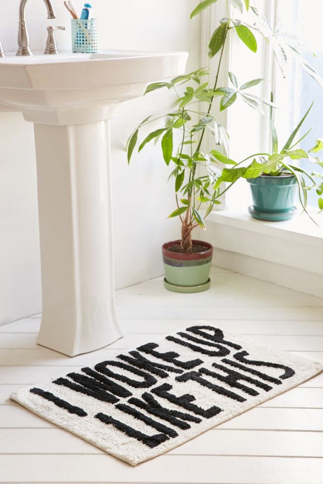 I Woke Up Like This Bath Mat