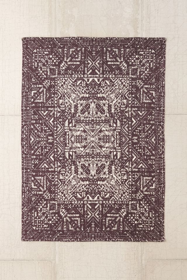 Izmir Maze Printed Rug #1