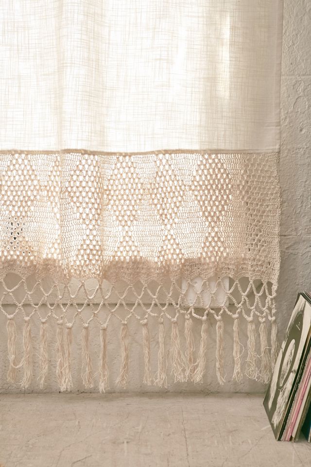 Delilah Crochet Curtain #1