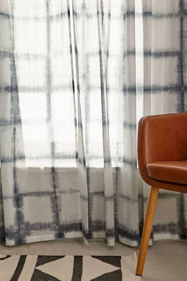 Accordion Indigo Dye Curtain #2