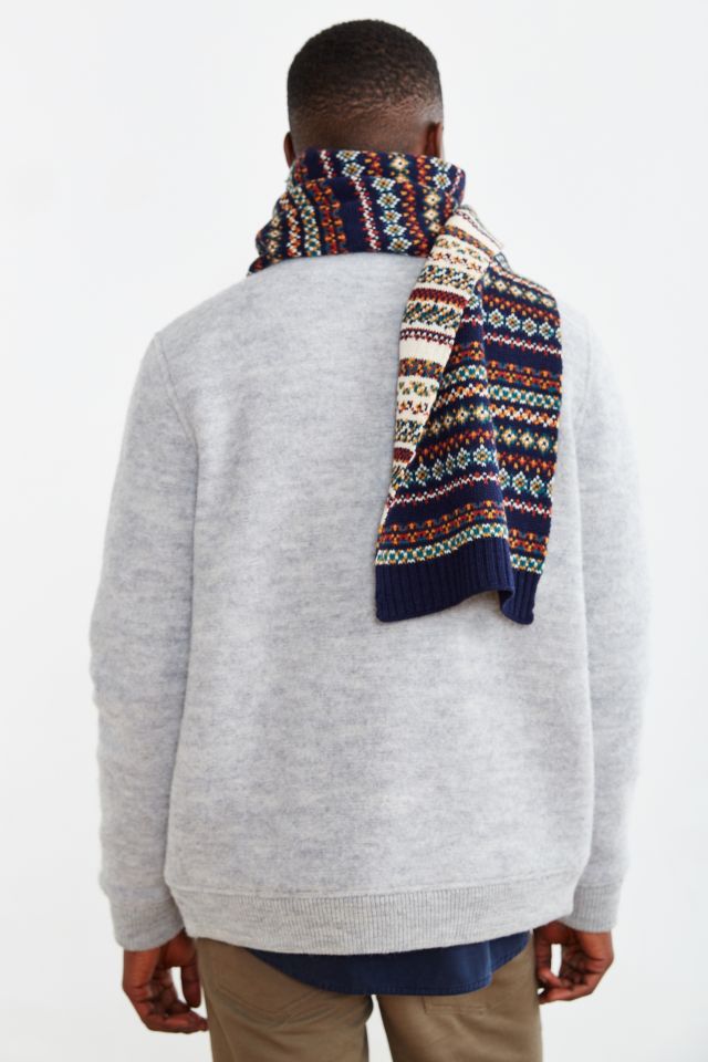 Fair Isle Two Sided Scarf #1
