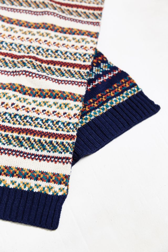 Fair Isle Two Sided Scarf #2