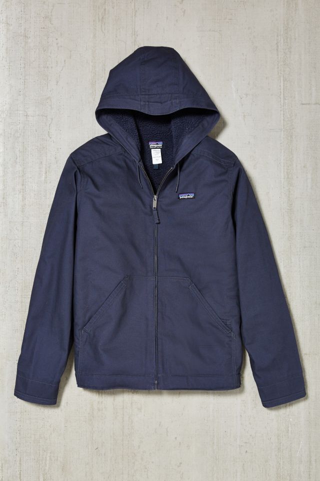 Patagonia Lined Canvas Hooded Jacket | Urban Outfitters