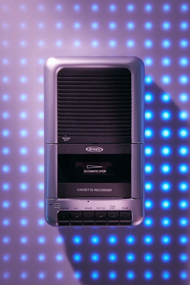 Jensen Cassette Tape Player + Recorder Urban Outfitters