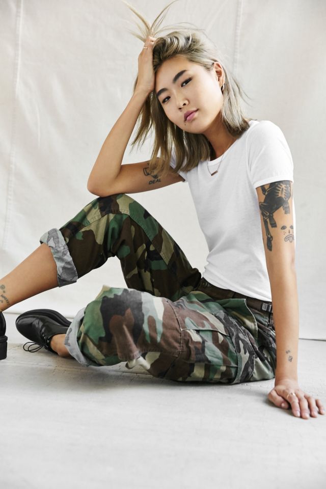 Urban Renewal Vintage Camo Cargo Pant