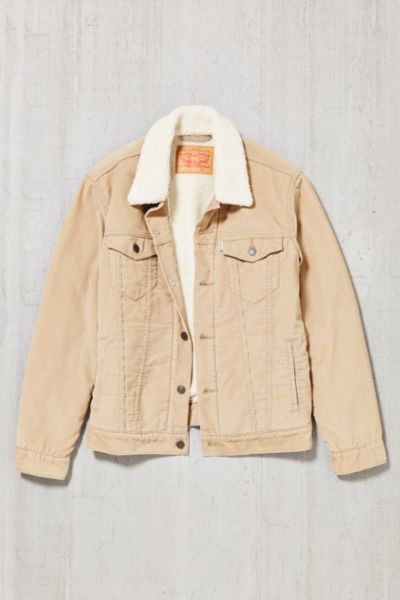 urban outfitters levis sherpa jacket