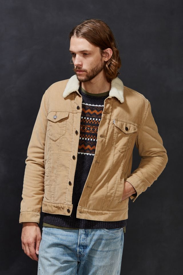 Levi's Corduroy Sherpa Trucker Jacket #1