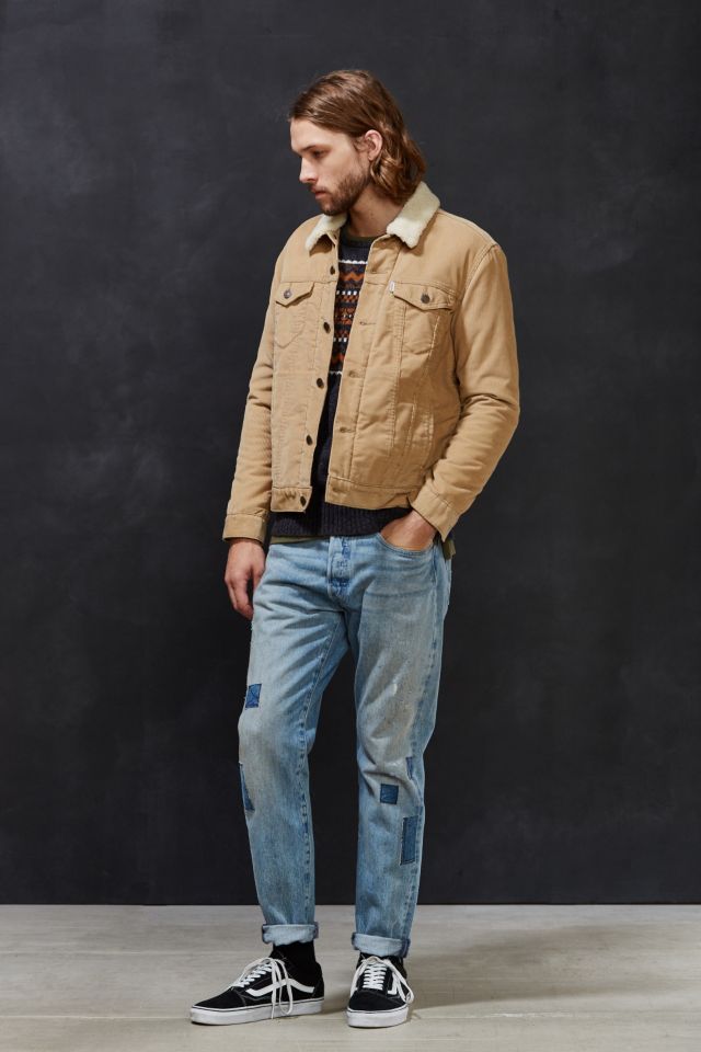 Levi's Corduroy Sherpa Trucker Jacket #5