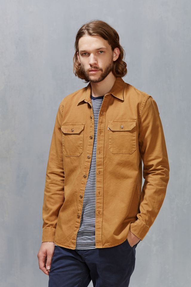 Levi's Monks Robe Canvas Button-Down Shirt #1