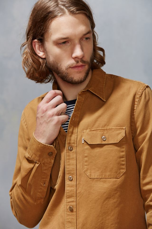 Levi's Monks Robe Canvas Button-Down Shirt #4