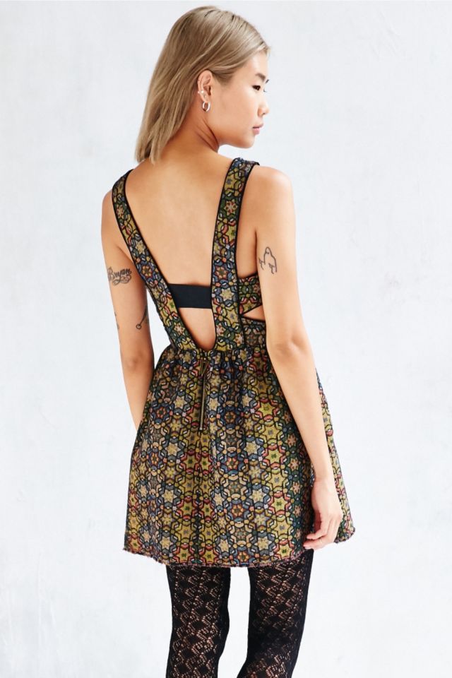 Ecote Urban Outfitters Maya Embroidered Tank Blouse Top