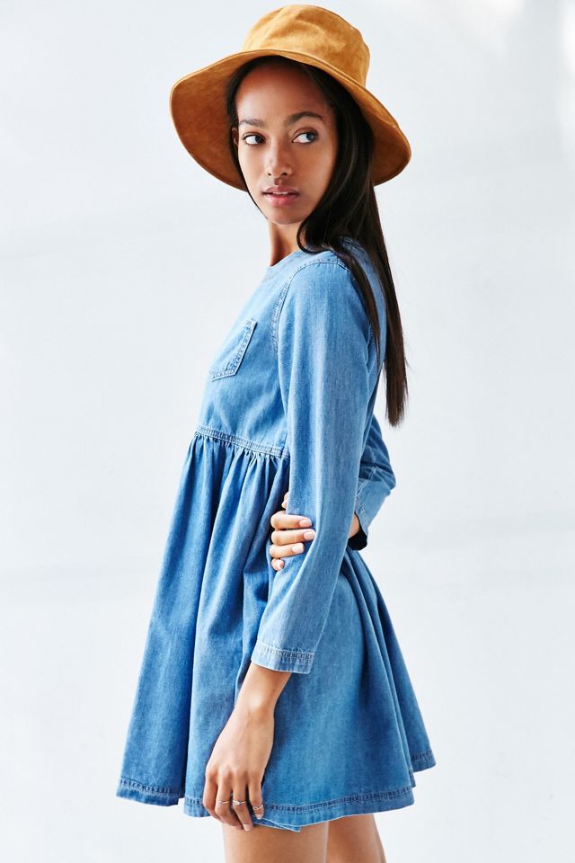 BDG Blue Jean Babydoll Dress | Urban Outfitters