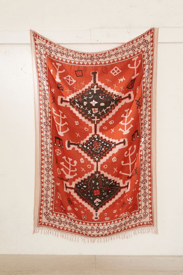 Geo Boucherouite Tapestry | Urban Outfitters