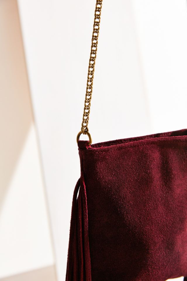 Ecote Suede Chain Mini Crossbody Bag #4