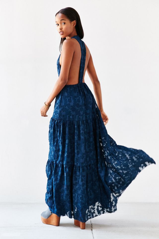 Kimchi Blue Julianna Jacquard Maxi Dress | Urban Outfitters