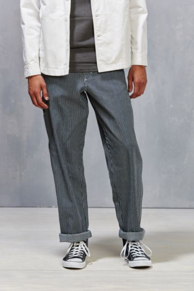 Stan Ray Hickory Stripe Carpenter Pant | Urban Outfitters