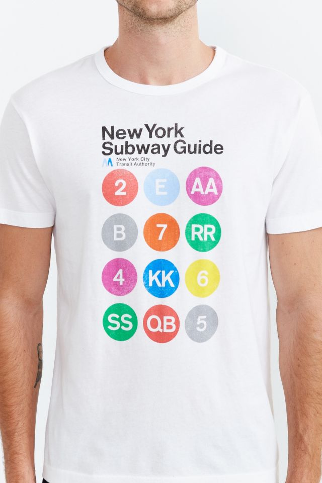 New York Subway Map Tee #1