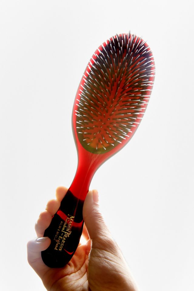 Brosse à cheveux pratique en mélange de soies Mason Pearson #1