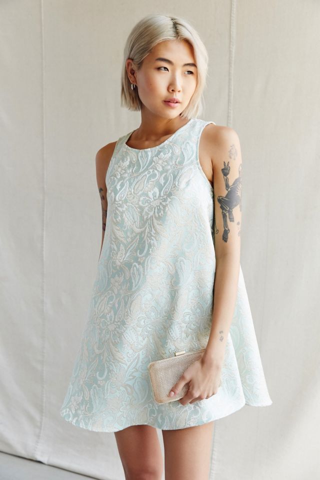 Urban Renewal Recycled Brocade Swing Dress #4