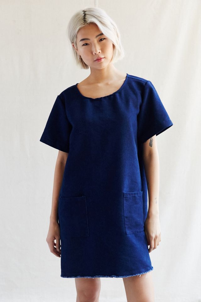 Urban Renewal Recycled Patch Pocket Denim Dress | Urban Outfitters