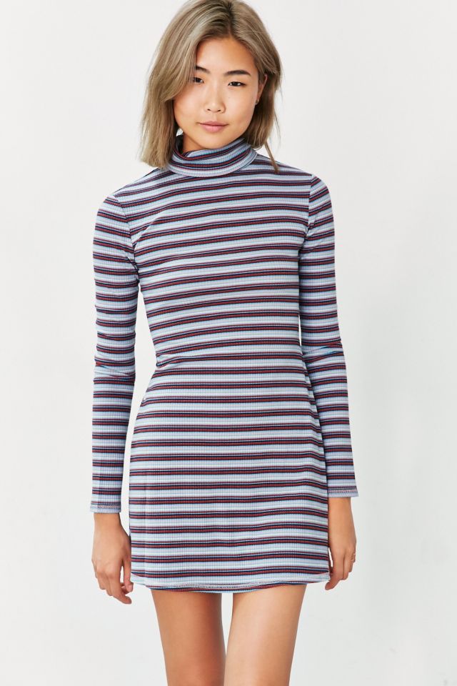 BDG Kaylyn Ribbed Turtleneck Dress | Urban Outfitters