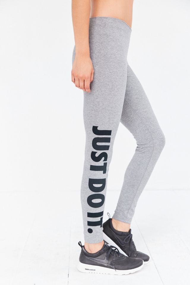 Nike Leg A See Just Do It Leggings In Black