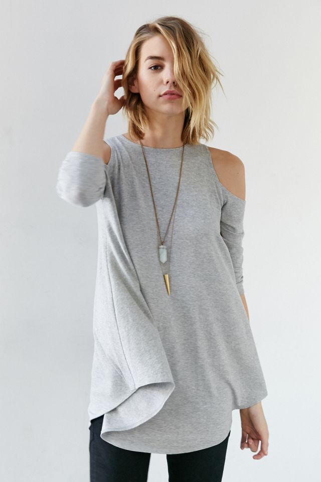 Kimchi Blue Tyra Cold Shoulder Tunic Top #2