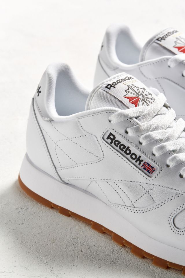 Reebok Classic Leather Gum Sole Sneaker #3