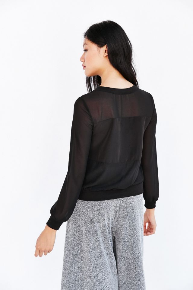 Silence + Noise Horizontal Bar Sweatshirt #3
