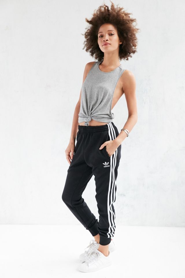 Superstar cuffed track outlet pants adidas