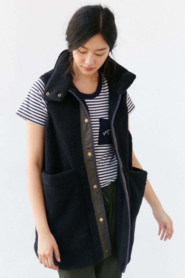 urban outfitters sherpa vest