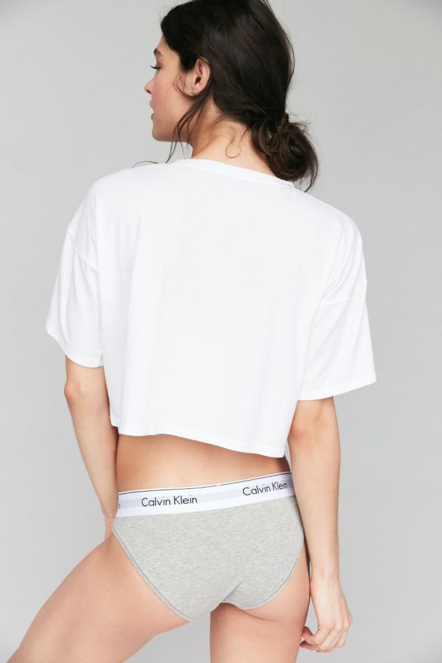 Calvin Klein Cropped Tee Shirt #3