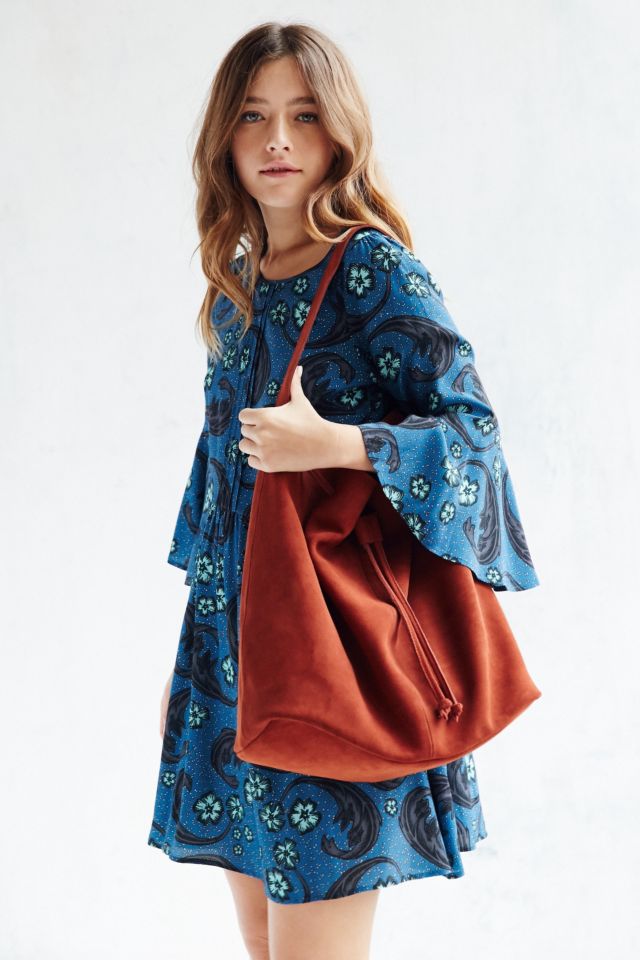 Ecote Suede Drawstring Tote Bag #1