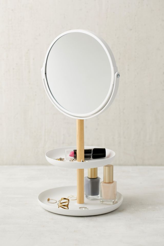 Yamazaki Tosca Tiered Catch-All Dish With Mirror #1