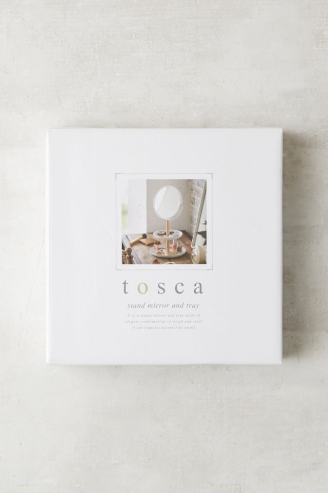 Yamazaki Tosca Tiered Catch-All Dish With Mirror #2