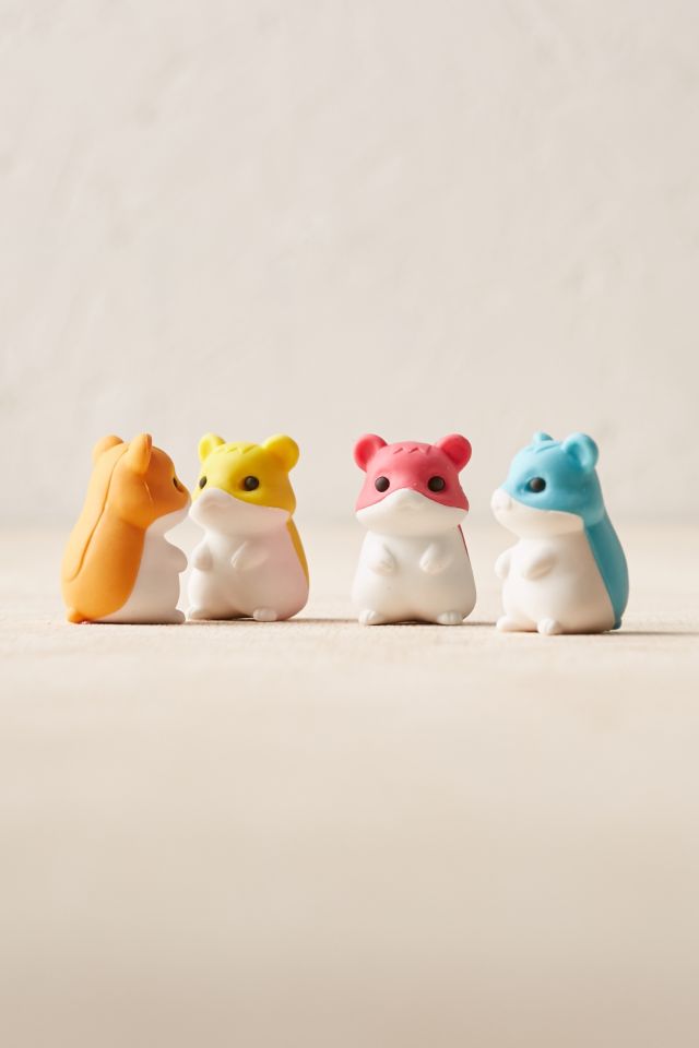 Hamster Puzzle Erasers Set #1