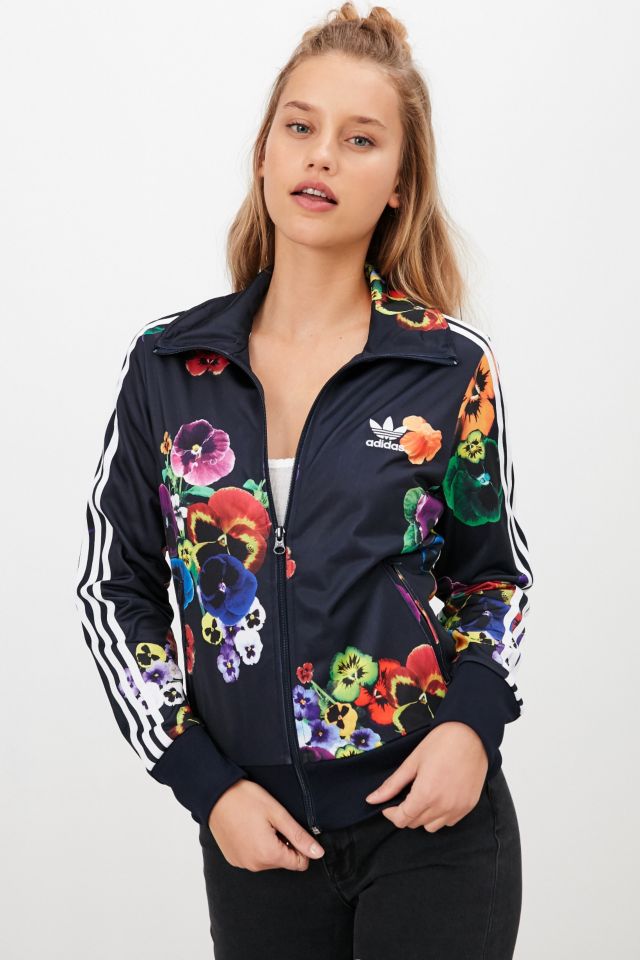 adidas Originals Floral Firebird Track Jacket #3