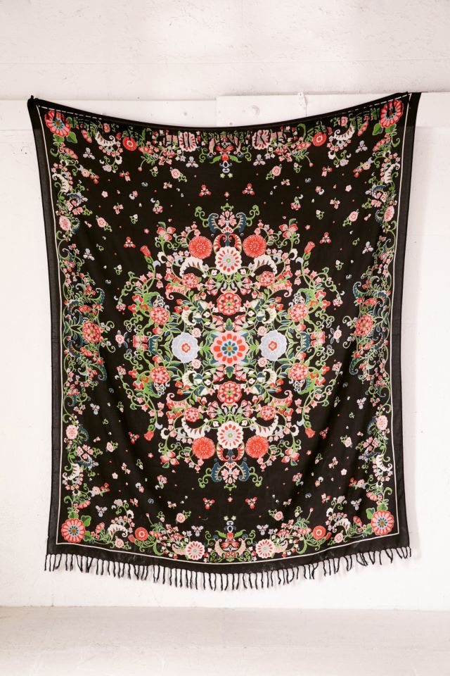 Plum & Bow Rosa Floral Scarf Tapestry #1