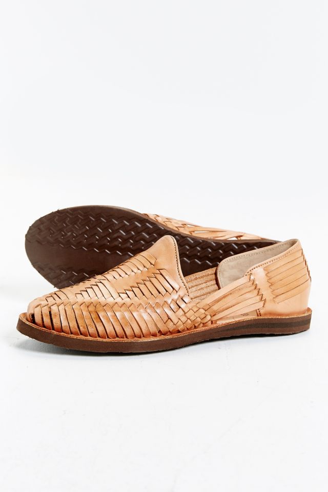 Chamula Huarache Woven Leather Shoe #3