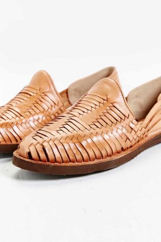 Chamula Huarache Woven Leather Shoe #4