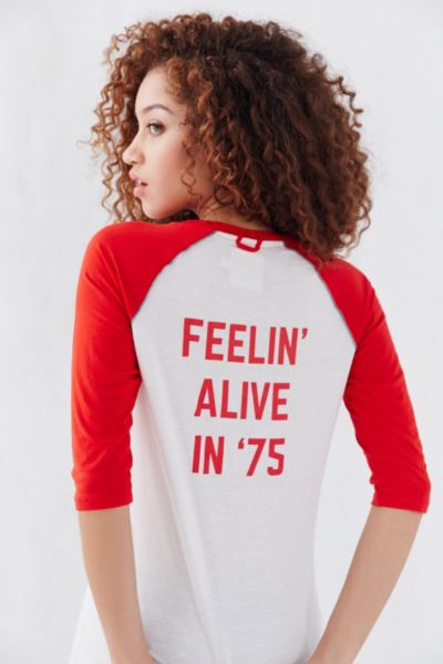 Camp Collection Feelin' Alive Raglan Tee | Urban Outfitters