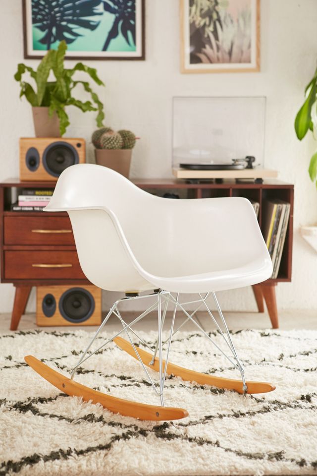 Modernica Fiberglass Arm Shell Rocking Chair | Urban Outfitters